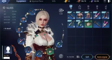 Conta mir4 | Lv. 53. 56.800 de Poder | Sa64