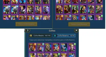 Conta Raid Shadow Legends, Mid-end Game, Lv 70, Dungeons 20+