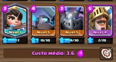 Clash Royale com lendária