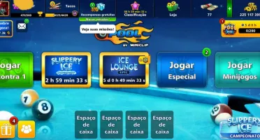 CONTA 8 ball pool 225 Milhões de fichas