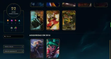 CONTA LEAGUE OF LEGENDS PLATINA 4