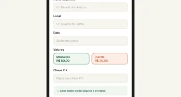 Sistema Organizador de Peladas - Gestão Completa para Jogos