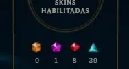 Conta League of Legends lvl 200+ e muita skins