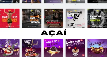 Power Canva - Pack arte social media