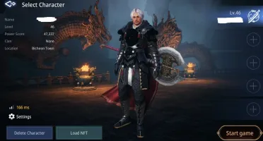 CONTA MIR4 LV 46 COM 46K DE POWER(47 COM GUILD)