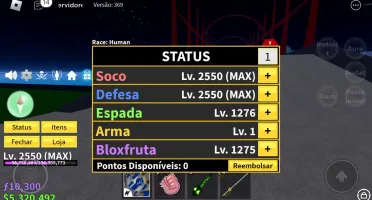 Conta blox fruits level max