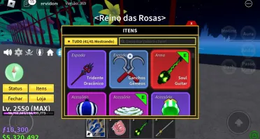 Conta blox fruits level max
