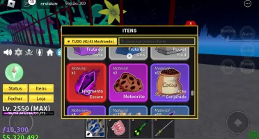 Conta blox fruits level max
