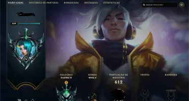 Conta League of legends Platina 4, 574 skins