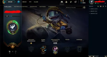 CONTA MUITO TOP - FULL CHAMP, , 200++ SKINS. VEM CONFERI