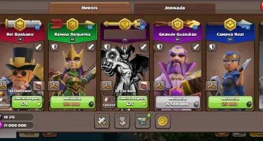 Conta Clash Of Clans Cv14