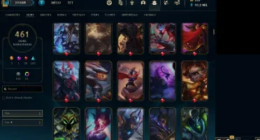 Conta Lol, Todos Os Champs, 461 Skins - D2 Flex E P4 Soloq
