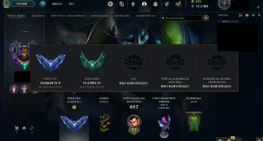 Conta Lol, Todos Os Champs, 461 Skins - D2 Flex E P4 Soloq