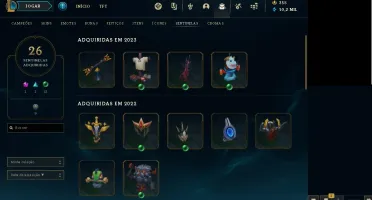 Conta Lol, Todos Os Champs, 461 Skins - D2 Flex E P4 Soloq