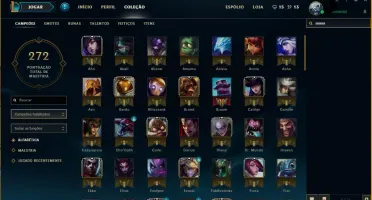 conta league of legends