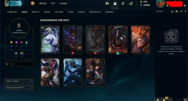 Conta Plat4 Decay ex Top9 Zed BR
