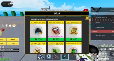 Conta de blox fruits top