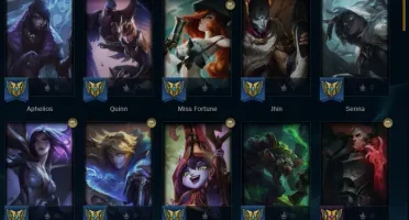 conta platina lvl 330 League of Legends
