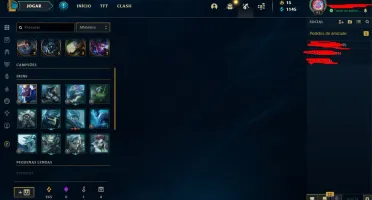 CONTA LOL DIAMANTE 3.