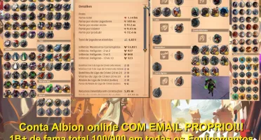 Conta Full Spec Armor e algumas armas (com Craft de pot)
