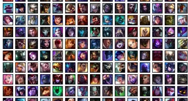 Conta ouro 3 com TODOS os champs e 208 Skins + 7 Vitoriosas