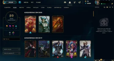 Contas Inativas de League of Legends