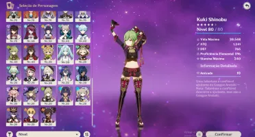 [Na] Ar60 Varios Personagens 5*  Genshin Impact