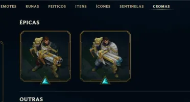 Conta LoL /Platina 4 soloq /Platina 5 FLEX/ Skin mística Kog