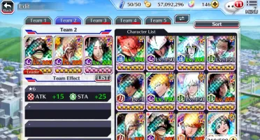 Bleach brave souls account