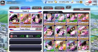 Bleach brave souls account