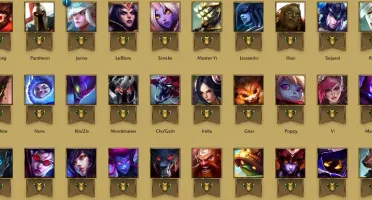 Conta League of Legends Prata 5 107 campeoes e 31 skins