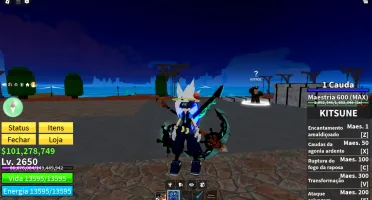 Conta level 2650 CDK, TTK e kitsune
