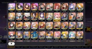 Conta Seven Knights Re. Conta End, Full lendários.