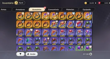 Conta Seven Knights Re. Conta End, Full lendários.