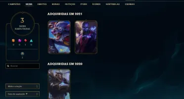 CONTA G2 - LEAGUE OF LEGENDS