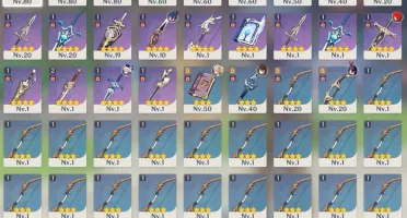 Conta Genshin AR 45 - 5*(Xiao,Zhongli,Venti,Diluc,Jean,Qiqi)