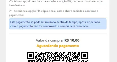 Script Instantâneo para Receber PIX no Mercado Pago