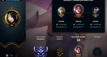 Conta lol diamante