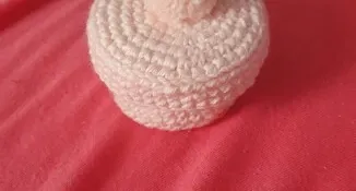 porta carinho amigurumi