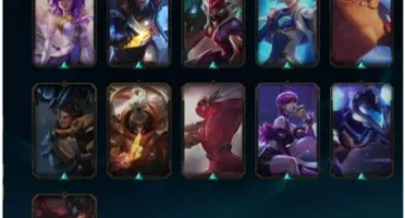 Conta com 100 skins League of legends