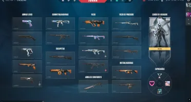 Conta valorant Ex imortal top 1k, com skins raras