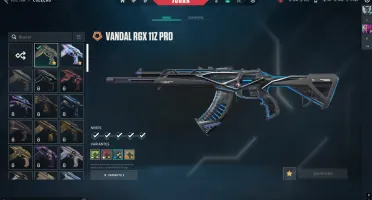 Conta valorant Ex imortal top 1k, com skins raras