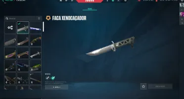 Conta valorant Ex imortal top 1k, com skins raras