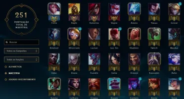 Conta de lol todos os campeoes KAYLE JUDGMENT