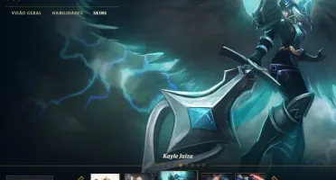 Conta de lol todos os campeoes KAYLE JUDGMENT