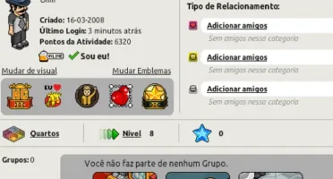 Conta HABBO com 2 Traxmachine