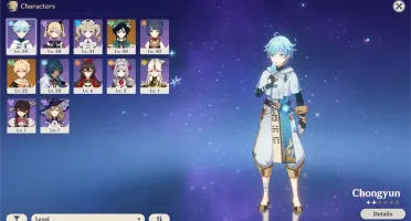 Genshin - Conta AR26 com Venti X2 e 47 dias de bless