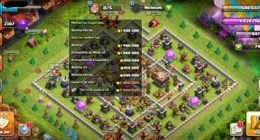 Conta de Clash of Clans - CV11 (Quase Full) c/skins variadas