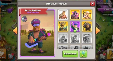 Conta de Clash of Clans - CV11 (Quase Full) c/skins variadas