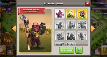 Conta de Clash of Clans - CV11 (Quase Full) c/skins variadas